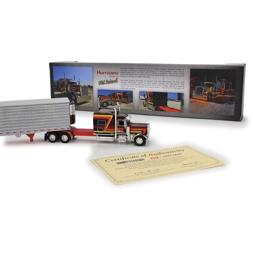 Peterbilt Model 389 Hurricane Express 70" Mid-Roof Sleeper & 53' Utility Trailer with Reefer Alt Image 4