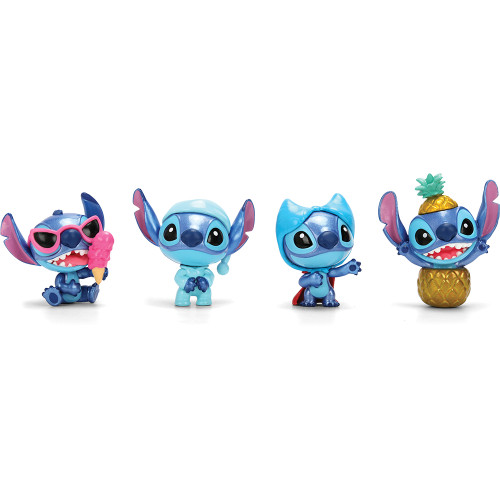 4-Pack 2.5 STITCH Wave #3 Metal Figures  Main Image