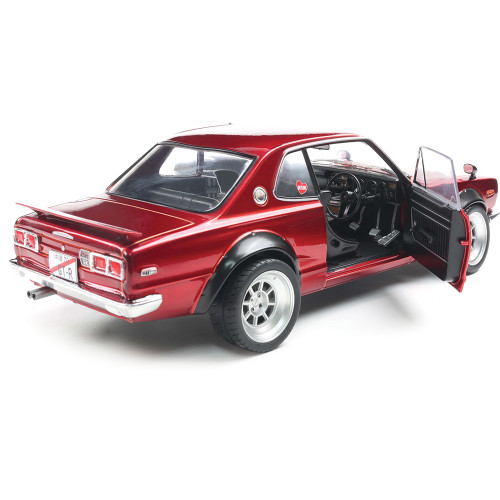 1970 Nissan Skyline (C10) Hakosuka Solido Works - Red Metallic Alt Image 1