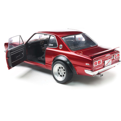 1970 Nissan Skyline (C10) Hakosuka Solido Works - Red Metallic Alt Image 3