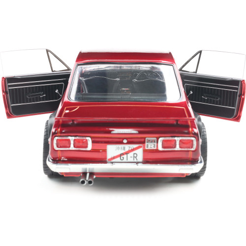 1970 Nissan Skyline (C10) Hakosuka Solido Works - Red Metallic Alt Image 7