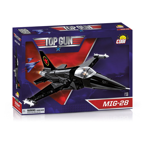 TOP GUN MIG-28 Fighter Jet Building Brick Set 1:48 Scale Main Image
