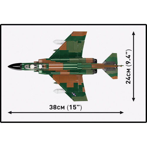 F-4C Phantom II Jet Fighter Building Brick Set Alt Image 6