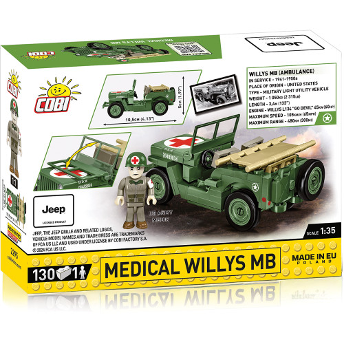 JEEP Medical MB Vehicle Building Brick Set Main Image