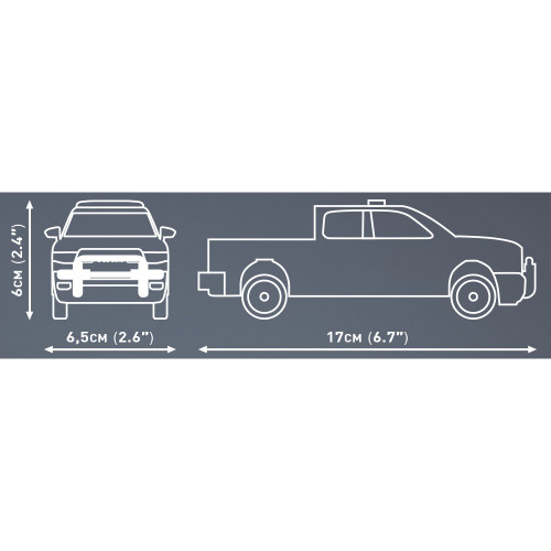DODGE Ram 1500 Police Truck Building Brick Set Alt Image 5