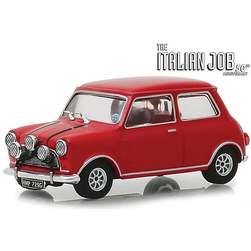 Greenlight The Italian Job 1967 Austin Mini Cooper S - red 143 Scale Diecast Model by Greenlight 19440NX 8197250245946 Greenlight The Italian Job 1967 Austin Mini Cooper S - red 143 Scale Diecast Model by Greenlight 19440NX 8197250245946