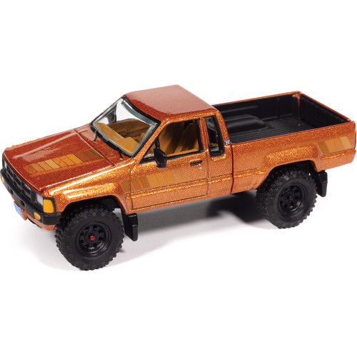 1985 Toyota SR5 Pickup - Bright Gold Poly w/ Brown Stripes Main Image