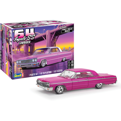 1964 Chevy Impala SS Lowrider Model Kit 1:25 Scale Main Image