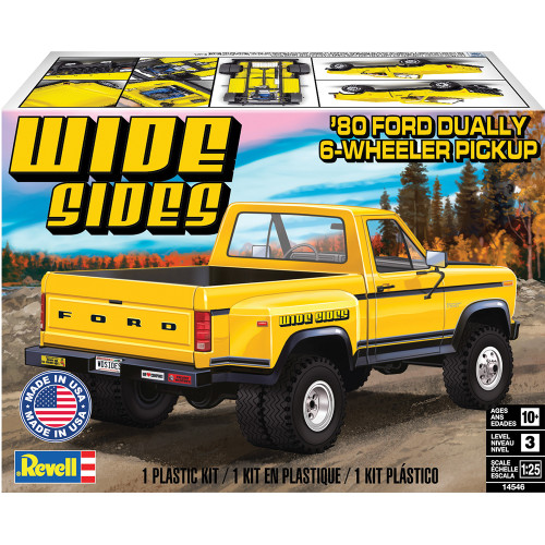 1980 Ford Dually Wide Side Pickup Model Kit Alt Image 1