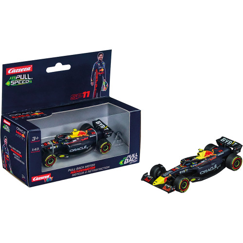 F1 Red Bull - #11 S. Perez Pull & Speed 1:43 Scale Alt Image 1