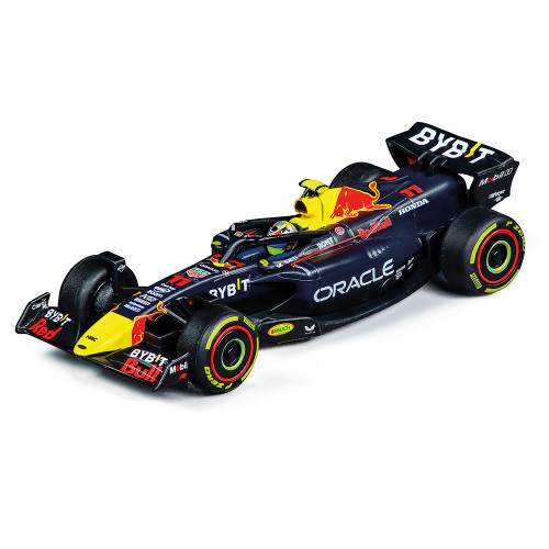 F1 Red Bull Double Action Verstappen & Perez Pull & Speed 1:43 Scale Alt Image 1