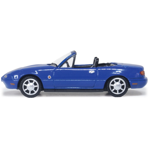 Mazda MX-5 Miata (Open) - Mariner Blue 1:87 Scale Alt Image 1