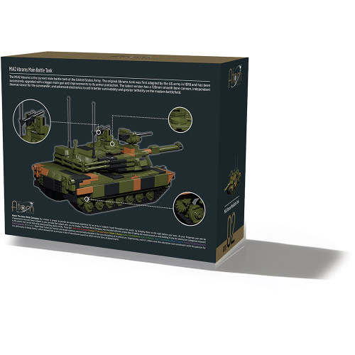 M1A2 Abrams Building Block Model - 1024 Pieces Alt Image 3