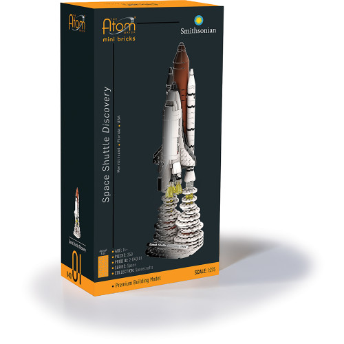 Space Shuttle Discovery Building Block Model - 353 Pieces Alt Image 2