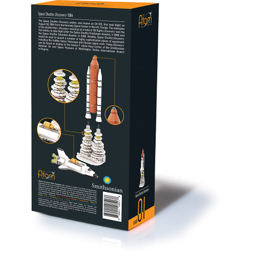 Space Shuttle Discovery Building Block Model - 353 Pieces Alt Image 3