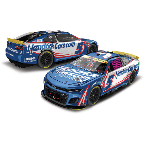 2024 Kyle Larson Chevrolet Camaro - Hendrickcars.Com Charlotte Roval Raced Win NASCAR Diecast Main Image