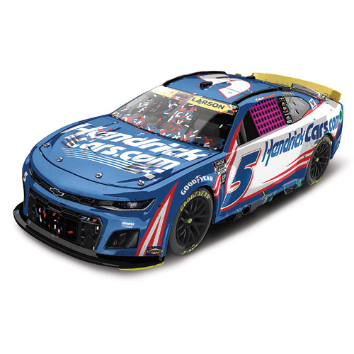 2024 Kyle Larson Chevrolet Camaro - Hendrickcars.Com Charlotte Roval Raced Win NASCAR Diecast Alt Image 1