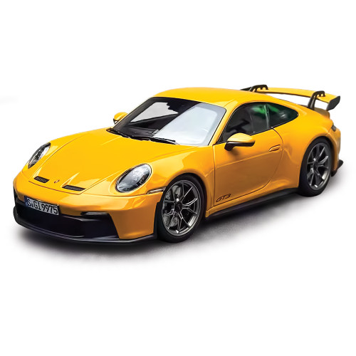 2021 Porsche 911 GT3 - Bahama Yellow 1:18 Scale Main Image