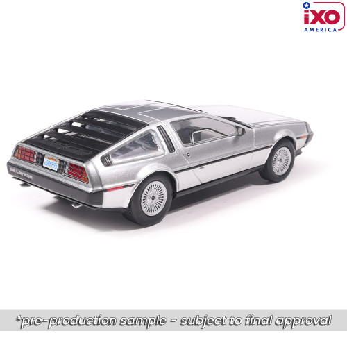 1981 DeLorean DMC-12 - Silver 1:43 Scale Diecast Model by IXO
