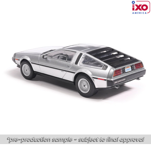 1981 DeLorean DMC-12 - Silver 1:43 Scale Diecast Model by IXO