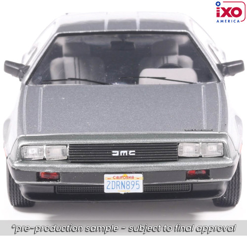 1981 DeLorean DMC-12 - Silver 1:43 Scale Diecast Model by IXO