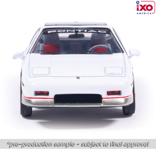 1984 Pontiac Fiero Indianapolis 500 Pace Car - White 1:43 Scale Alt Image 5
