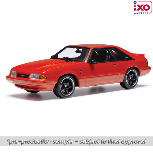 1992 Ford Mustang III - Red 1:43 Scale Main Image