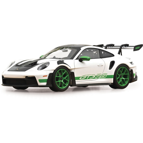 2022 Porsche 911 GT3 RS Carrera RS Tribute - White/Python Green 1:18 Scale Main Image
