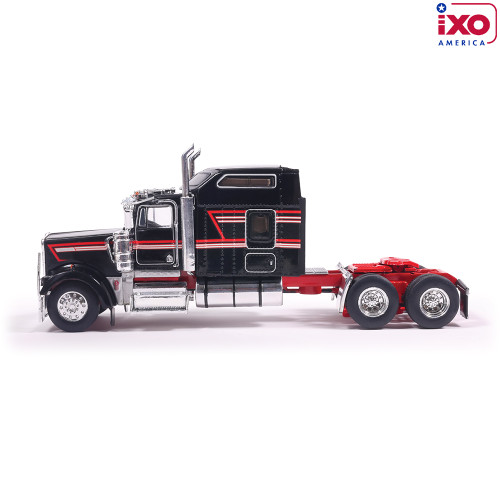 1990 Kenworth W900 - Black With Stripe Alt Image 4