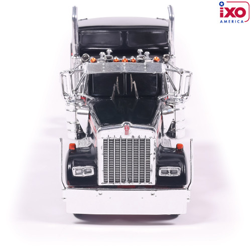 1990 Kenworth W900 - Black With Stripe 1:64 Scale Alt Image 5