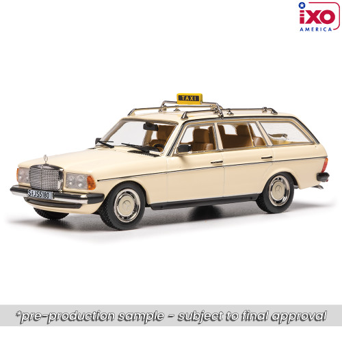 1982 Mercedes-Benz 200T (S123) - Taxi 1:43 Scale Main Image