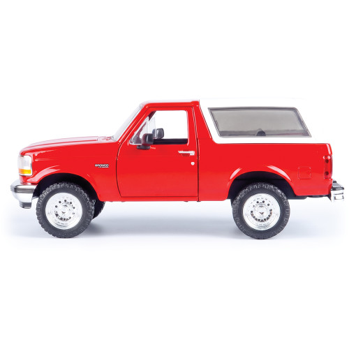 1993 Ford Bronco - Red 1:24 Scale Alt Image 2