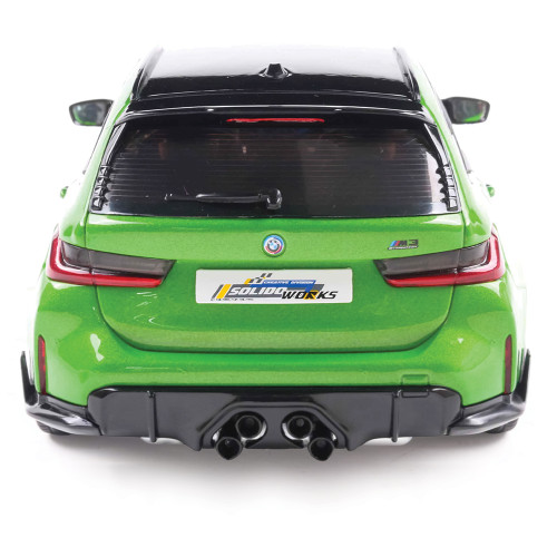 2024 BMW M3 Touring With Performance Parts - Green Metallic 1:18 Scale Alt Image 6