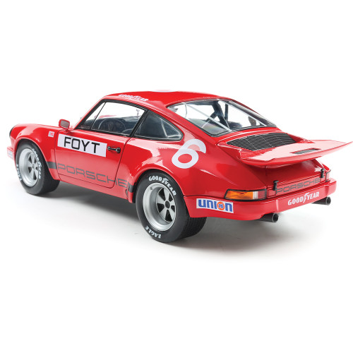 1974 Porsche 911 IROC Red #6 - Foyt IROC Daytona Alt Image 4