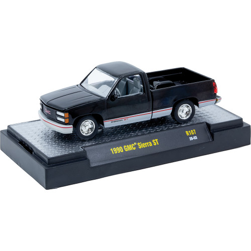 1990 GMC Serra ST - Black 1:64 Scale Alt Image 1