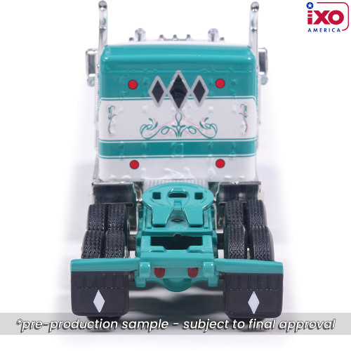 1978 Ford LTL-9000 - Caribbean Turquoise & White with Vintage Trailer Alt Image 7
