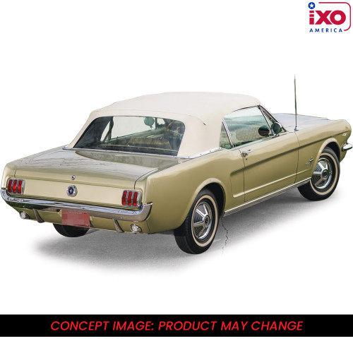 1965 Ford Mustang Convertible - Honey Gold 1:43 Scale Alt Image 1