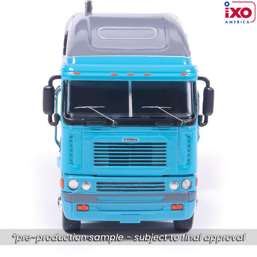 2002 Freightliner Argosy - Grey and Blue with modern trailer 1:64 Scale Alt Image 7