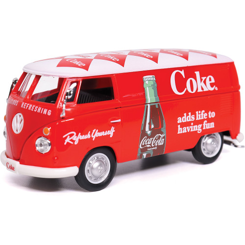 1962 Volkswagen Coca-Cola Cargo Van Red/White Main Image