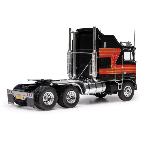 Kenworth k100 Aerodyne - 1976 Black and Red 1:43 Scale Alt Image 1