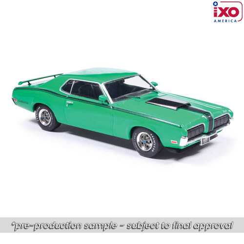 1970 Mercury Cougar Eliminator 428 CJ - Competition Green 1:43 Scale Alt Image 2