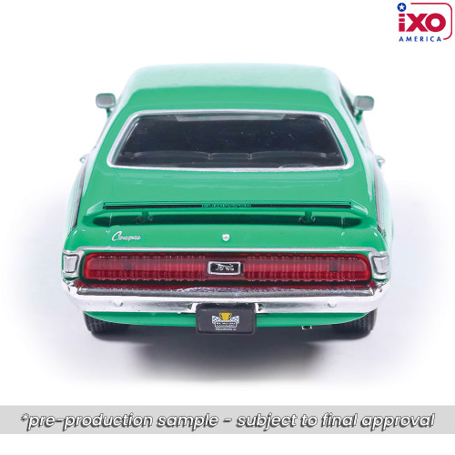 1970 Mercury Cougar Eliminator 428 CJ - Competition Green 1:43 Scale Alt Image 6