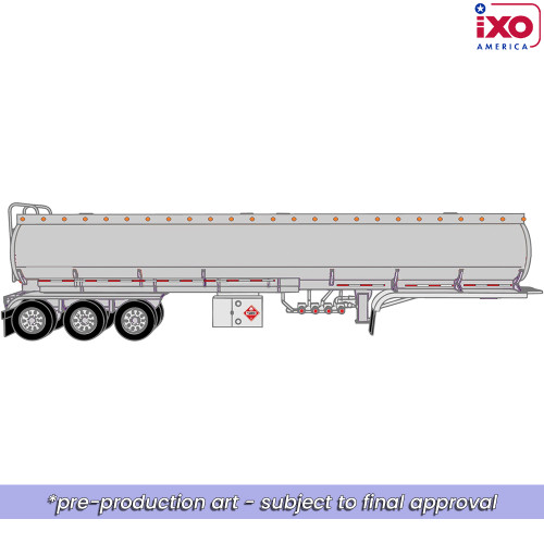 Tridem Tanker Trailer - Silver Main Image
