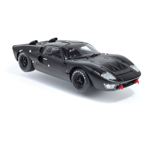 1966 Ford GT40 Custom Matt-Black 1:18 Scale Alt Image 3