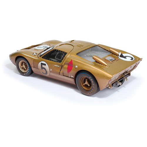 1966 Ford GT40 - LeMans #5 After Race 1:18 Scale Alt Image 4
