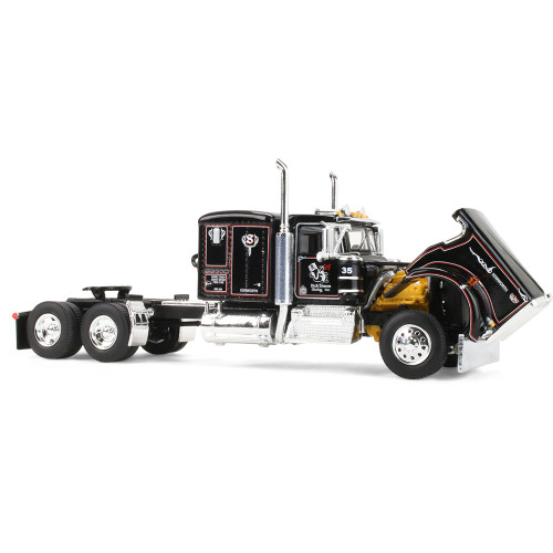 Kenworth W900A with 60" Flat Top Sleeper & 40' Vintage Reefer Trailer - Dick Simon Trucking Alt Image 2