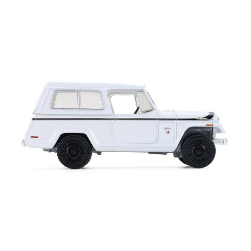 1971 Jeep Jeepster Commando - White 1:64 Scale Alt Image 2