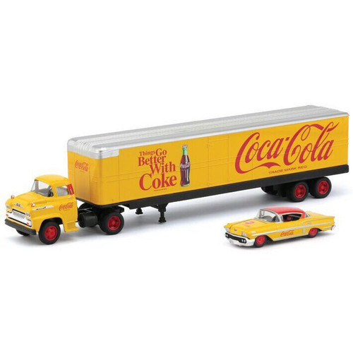 M2 Machines Coca-Cola 1958 Chevy Impala and Hauler 164 Scale Diecast Model by M2 Machines 19714NX M2 Machines Coca-Cola 1958 Chevy Impala and Hauler 164 Scale Diecast Model by M2 Machines 19714NX