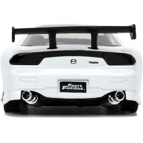 1993 Fast & Furious Mazda RX-7 - White 1:32 Scale Alt Image 8