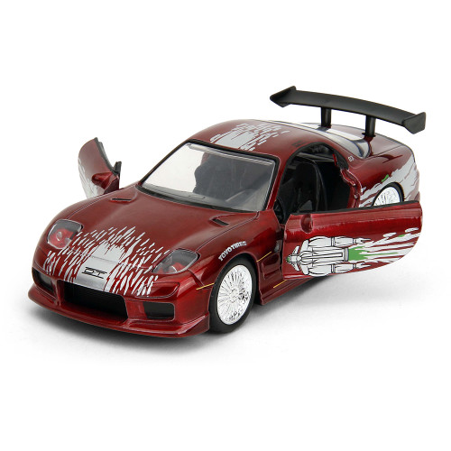 1995 Fast & Furious Mazda RX-7 - Candy Red 1:32 Scale Alt Image 2